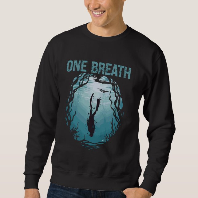 Sweatshirt Un passionné libérateur de souffle (Devant)