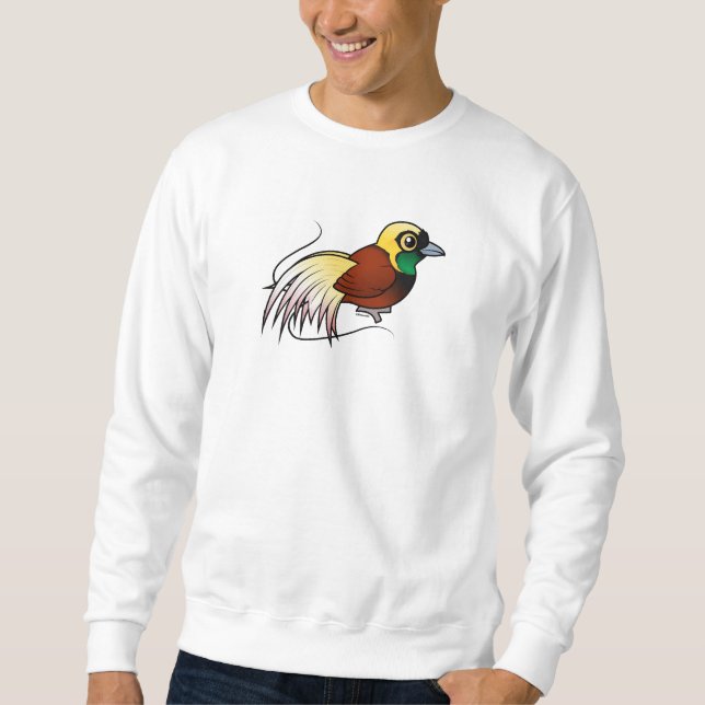 Sweatshirt Un plus grand Oiseau-de-paradis de Birdorable (Devant)