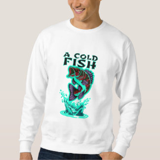 Sweatshirt un poisson froid
