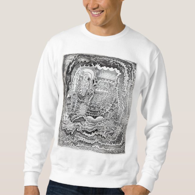 Sweatshirt Un rappel du vieux cerveau (Devant)