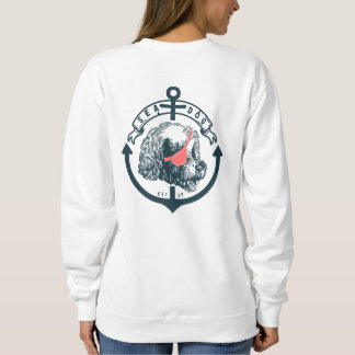 Sweatshirt Un sabot de chien de mer pour elle