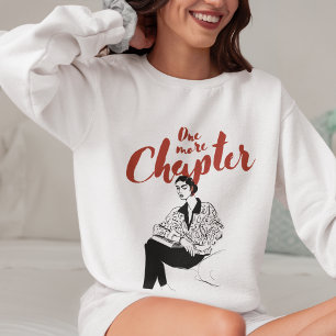 Sweatshirt Un script rouge pour un chapitre de plus pour les