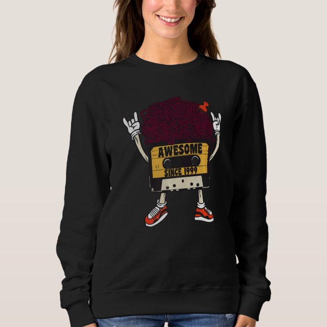 Sweatshirt Unapologetically black awesome since 1999 african  (Devant)