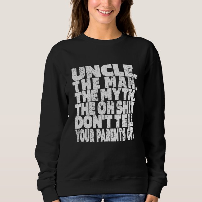 Sweatshirt Uncle  Family Uncle (Devant)