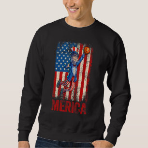 Sweatshirt Uncle Sam 4 juillet Femmes Hommes American Usa Dra