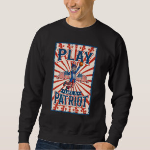 Sweatshirt Uncle Sam 4 juillet Femmes Hommes American Usa Dra
