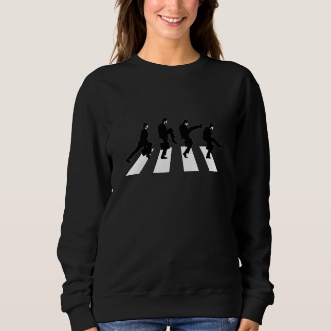 Sweatshirt Une bey Walks Design Classic (Devant)