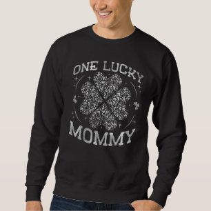 Sweatshirt Une Chanceuse Maman St Patrick S Jour Matching Fam
