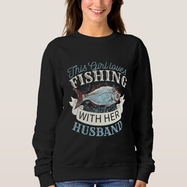 Sweatshirt Une conception de pêche pour poisson  4 (Devant)