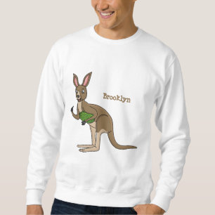 Sweatshirt Une jolie illustration de kangourou australien