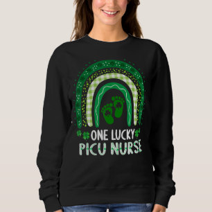 Sweatshirt Une Lucky Picu Infirmière Femmes Peds Pediatric Rn