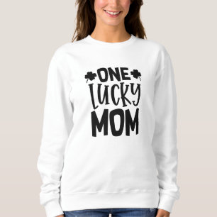 Sweatshirt Une maman chanceuse