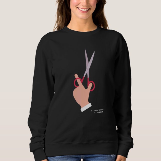 Sweatshirt Une Première Lutte De Gauche Fière À Gauche (Devant)