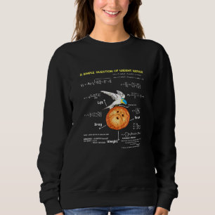 Sweatshirt Une Simple Question De Rapport Poids Math Enseigna