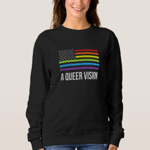 Sweatshirt Une vision Queer Lgbtq Pride non binaire Genre Neu