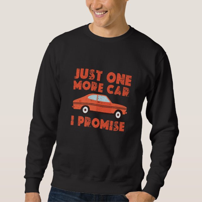 Sweatshirt Une Voiture De Plus Partie I Promesse Pour Les Ama (Devant)