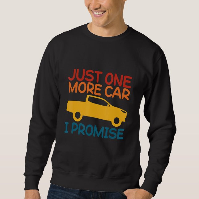 Sweatshirt Une Voiture De Plus Partie I Promesse Pour Les Ama (Devant)