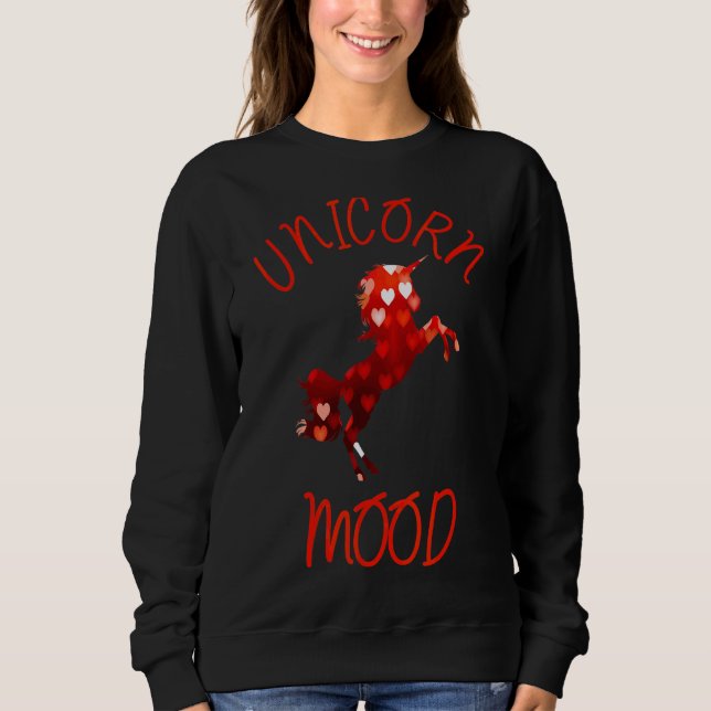 Sweatshirt Unicorn Mood 1 (Devant)