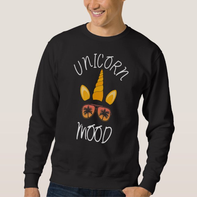 Sweatshirt Unicorn Mood 12 (Devant)