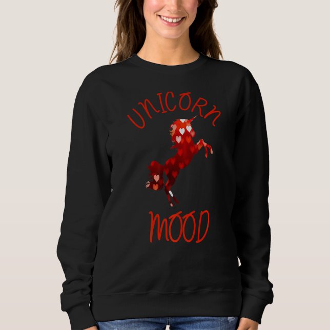 Sweatshirt Unicorn Mood 4 (Devant)