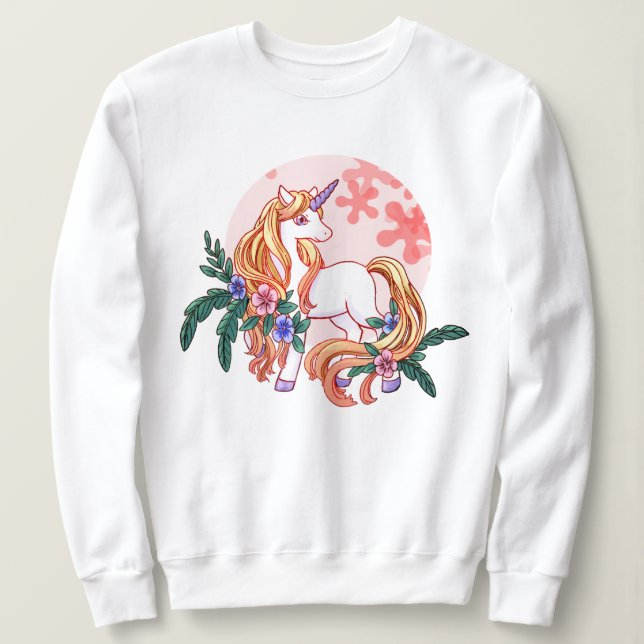 Sweatshirt Unicorne (Design devant)