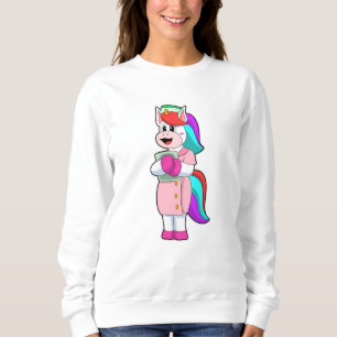Sweatshirt Unicorne comme infirmière