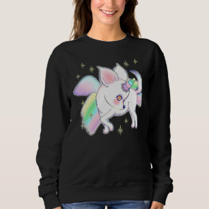 Sweatshirt Unicorne Pegasus Chihuahua