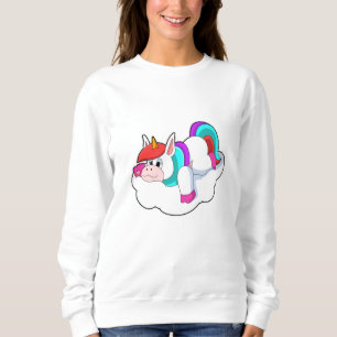 Sweatshirt Unicorne sur les nuages