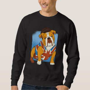 Sweatshirt Union Jack British Flag UK British Isles Anglais B