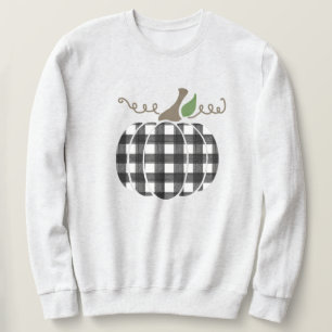 Sweatshirt Unisex  de Buffalo Plaid Citrouille