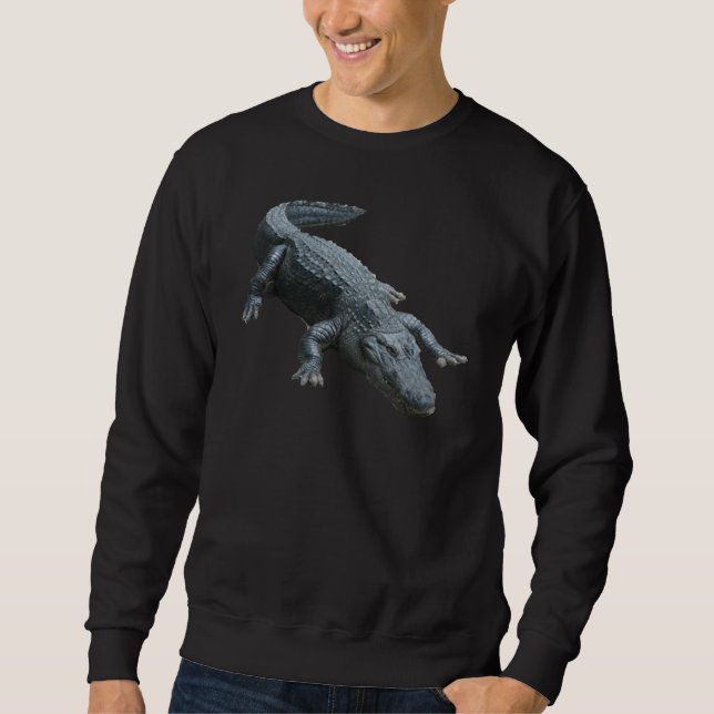 Sweatshirt unisexe d'alligator (Devant)