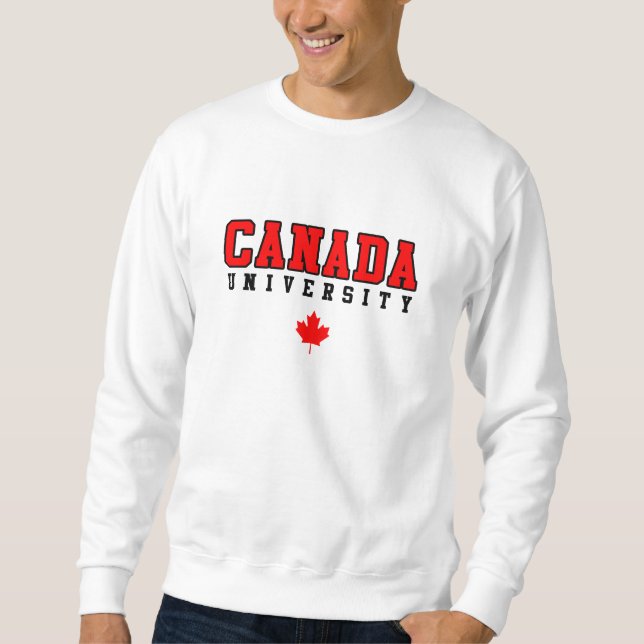 Sweatshirt Université Canada (Devant)