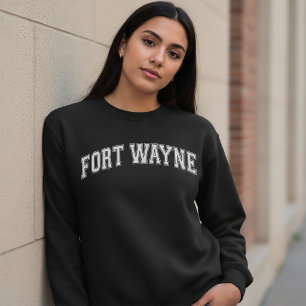 Sweatshirt Université de FORT WAYNE de style américain Collèg