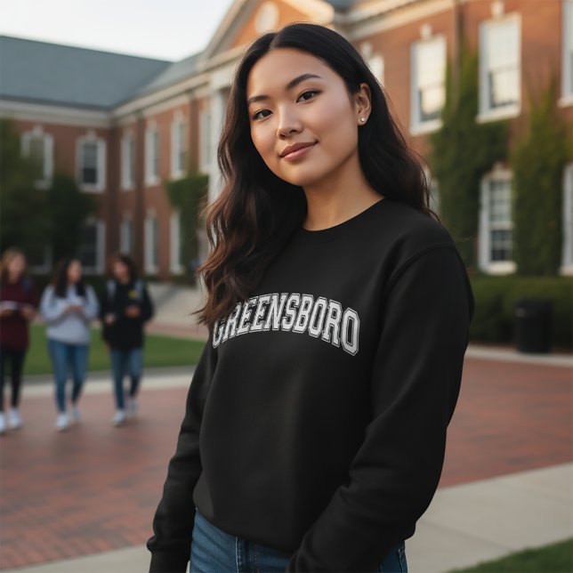 Sweatshirt Université de GREENSBORO de style américain Colleg (Créateur téléchargé)