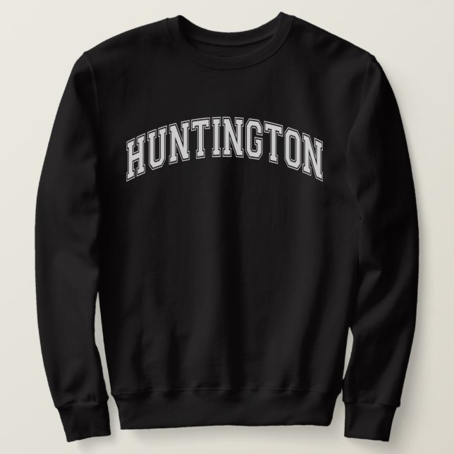 Sweatshirt Université de HUNTINGTON - American College (Design devant)