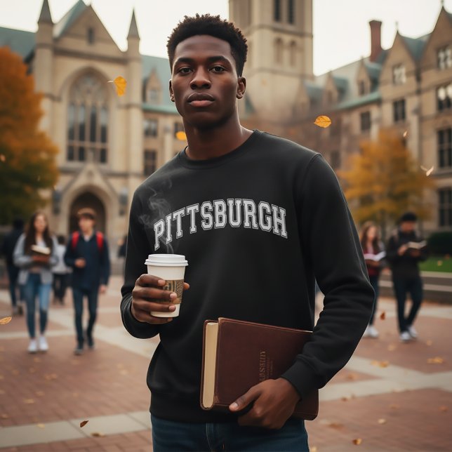 Sweatshirt Université de PITTSBURGH de style américain Colleg (Créateur téléchargé)