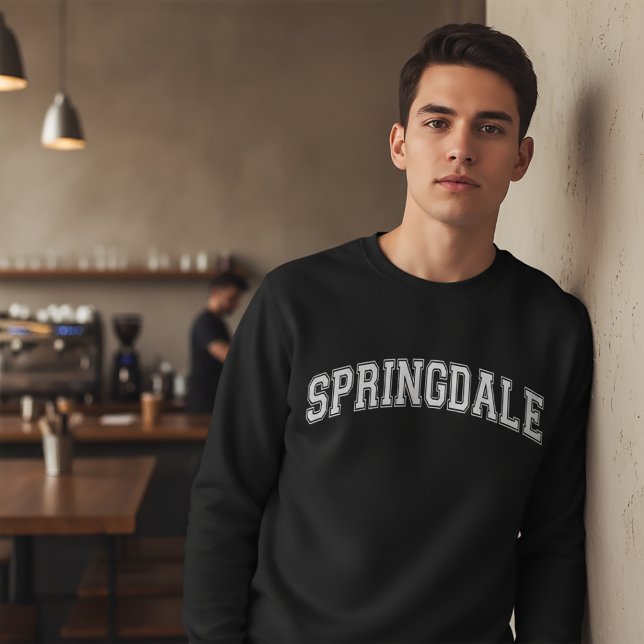 Sweatshirt Université de SPRINGDALE à l'américaine College (Créateur téléchargé)