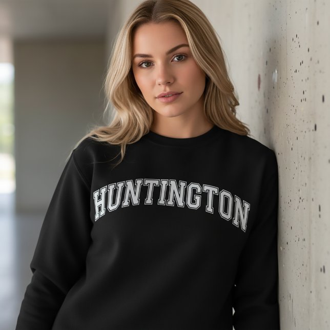 Sweatshirt Université de style HUNTINGTON College américain (Créateur téléchargé)