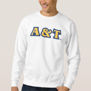 Sweatshirt Université d'État A&T de Caroline du Nord Mot-sy