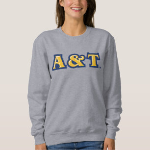 Sweatshirt Université d'État A&T de Caroline du Nord Mot-sy