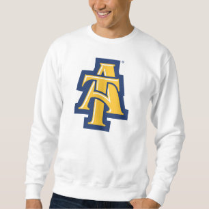 Sweatshirt Université d'État A&T de Caroline du Nord   Un log
