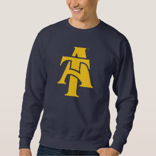 Sweatshirt Université d'État A&T de Caroline du Nord   Un log