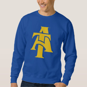 Sweatshirt Université d'État A&T de Caroline du Nord   Un log