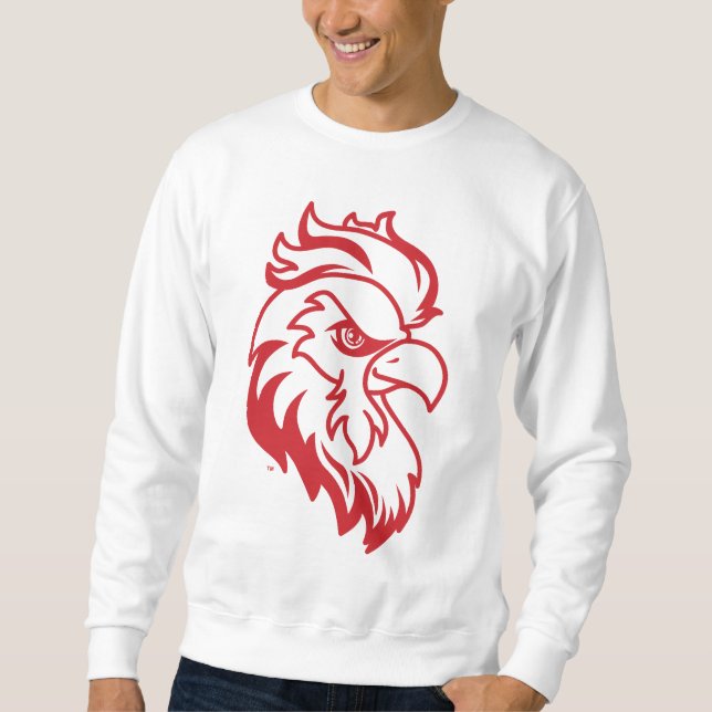 Sweatshirt Université d'État de Jacksonville Gamecocks Red ga (Devant)