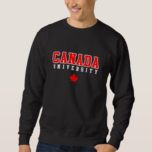 Sweatshirt Université du Canada (Devant)