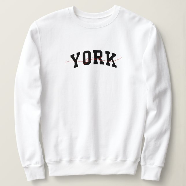 Sweatshirt Université York  (Design devant)