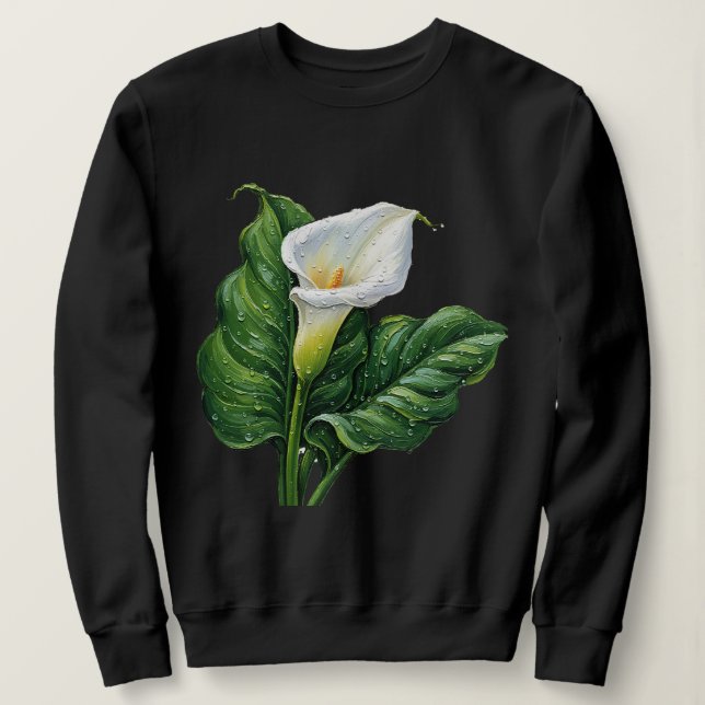 Sweatshirt Urban Bloom Graffiti Tournesol - Premium  (Design devant)