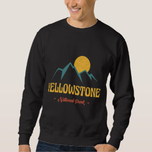 Sweatshirt Us Adventure Vintage Yellowstone National Park Sou
