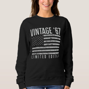 Sweatshirt US American Flag Limited Edition - Vintage 1967
