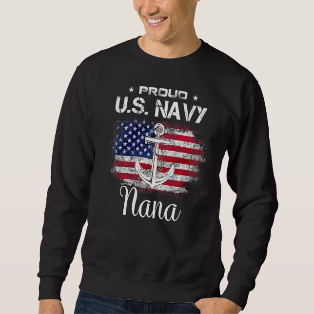 Sweatshirt Us Na Vy Fier Nana Fier Nous Na Vy Grand-Mère (Devant)